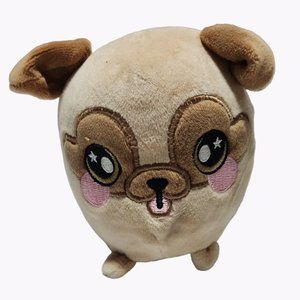 Squeezamals Bryce Pug Dog Plush Puppy Series 2 Slow Rise Squishy Stuffed Toy